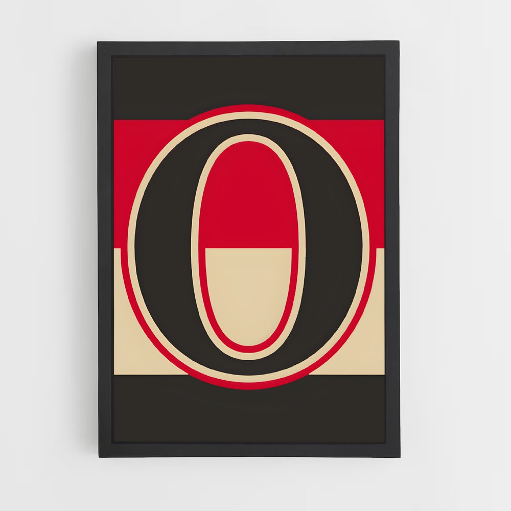 Poster O de la Passion – affiche Hockey sur glace (vue 2)
